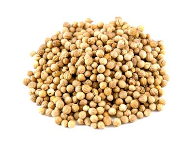 Prices for Coriander seeds