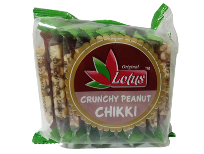 lotus crunchy peanut chikki