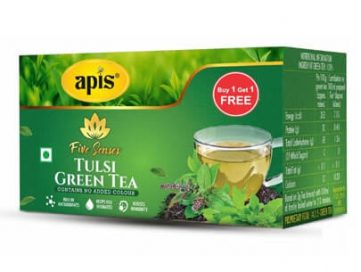 Apis Five Senses Tulsi Green Tea...