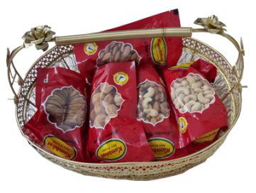 Decorative Mesh Wired Dry Fruits Gift...
