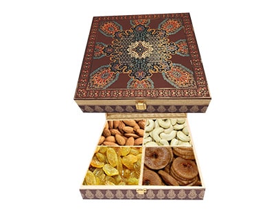 Diwali Cardboard box Corporate Dryfruit Gift Box