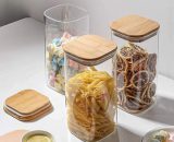 Glass Jar Food Storage Containers